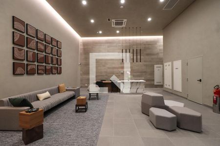 Studio para alugar com 20m², 1 quarto e sem vaga Studio para alugar com 20m², 1 quarto e sem vagaHall social