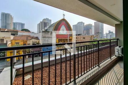 varanda de apartamento para alugar com 1 quarto, 33m² em Ipiranga, São Paulo