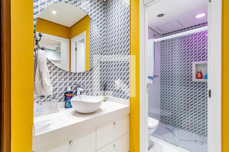 Apartamento à venda com 112m², 3 quartos e 2 vagasBanheiro social