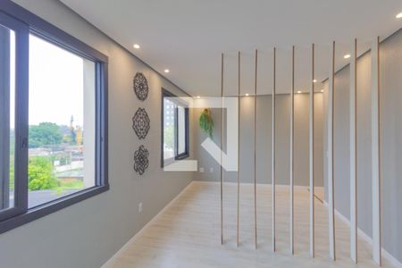 Sala/Quarto de apartamento à venda com 1 quarto, 46m² em Centro, Canoas