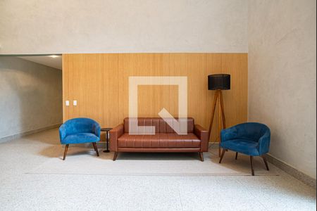 Apartamento para alugar com 28m², 1 quarto e 1 vagaÁrea comum - Hall Social