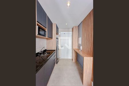 Studio à venda com 21m², 1 quarto e sem vagaCozinha