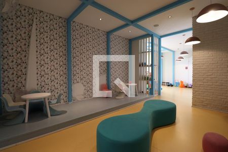 Apartamento à venda com 96m², 2 quartos e 1 vagaBrinquedoteca