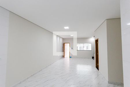 Sala e Cozinha de casa à venda com 3 quartos, 131m² em Parque Oratório, Santo André