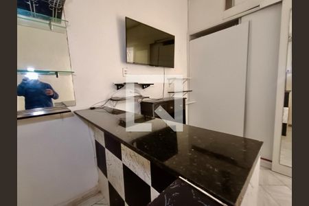 Cozinha americana de kitnet/studio à venda com 1 quarto, 30m² em Copacabana, Rio de Janeiro