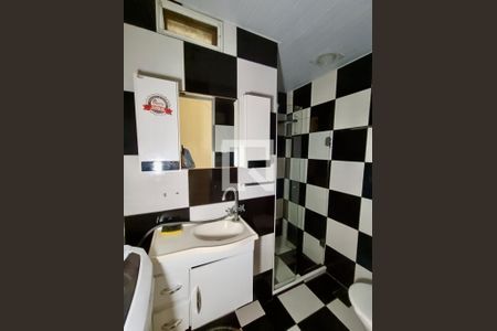 Banheiro social de kitnet/studio à venda com 1 quarto, 30m² em Copacabana, Rio de Janeiro