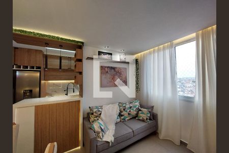 Sala de apartamento para alugar com 2 quartos, 39m² em Jardim Prudência, São Paulo