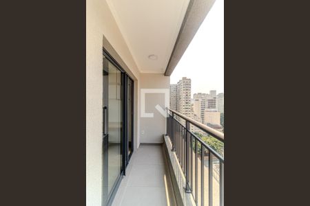 Studio para alugar com 26m², 1 quarto e sem vagaVaranda