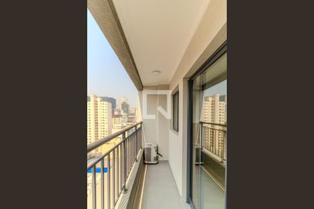 Studio para alugar com 26m², 1 quarto e sem vagaVaranda