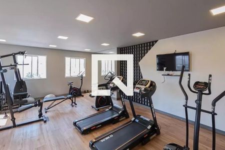 Apartamento para alugar com 47m², 2 quartos e 1 vagaArea Comum -  Academia