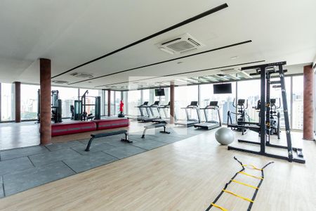 Studio para alugar com 30m², 1 quarto e sem vaga Studio para alugar com 30m², 1 quarto e sem vagaÁrea comum - Academia