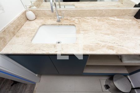 Studio para alugar com 30m², 1 quarto e sem vaga Studio para alugar com 30m², 1 quarto e sem vagaBanheiro