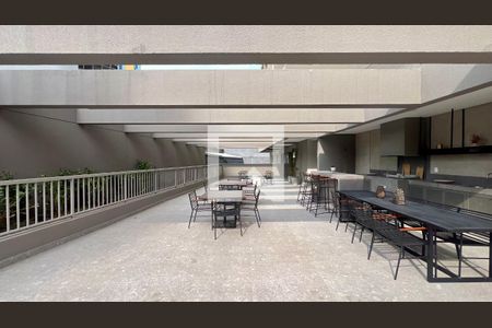 Studio para alugar com 25m², 1 quarto e sem vagaChurrasqueira