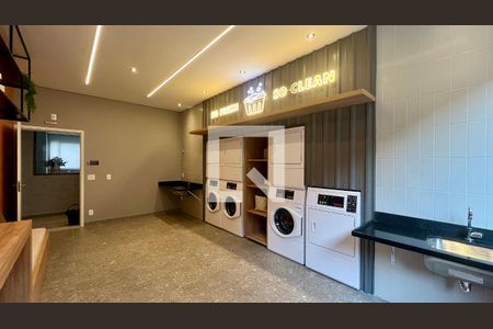 Studio para alugar com 25m², 1 quarto e sem vagaLavanderia