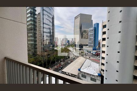 Studio para alugar com 25m², 1 quarto e sem vagaSacada