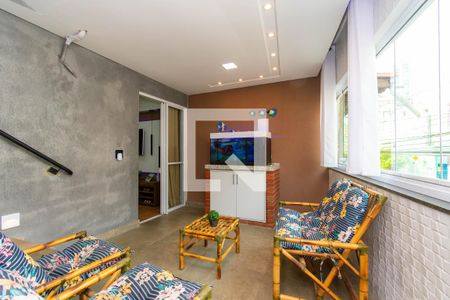 Casa à venda com 99m², 3 quartos e 2 vagasVaranda do Quarto 2 