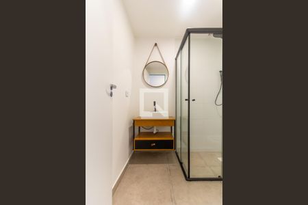 Studio à venda com 25m², 1 quarto e sem vaga Studio à venda com 25m², 1 quarto e sem vagaBanheiro