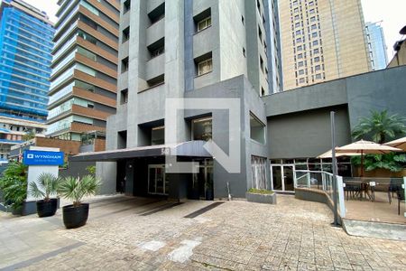 Studio para alugar com 35m², 1 quarto e 1 vagaFachada