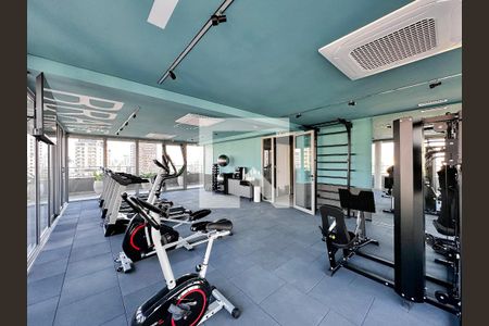 Studio para alugar com 27m², 0 quarto e sem vagaAcademia