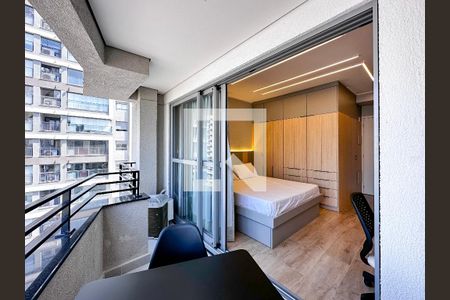 Studio para alugar com 27m², 0 quarto e sem vagaSacada