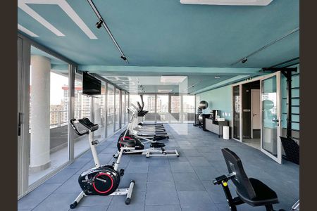 Studio para alugar com 27m², 0 quarto e sem vagaAcademia