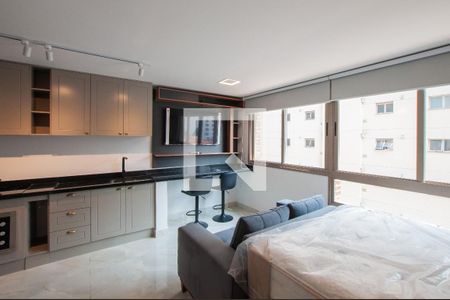 Studio para alugar com 25m², 1 quarto e sem vaga Studio para alugar com 25m², 1 quarto e sem vagaStudio