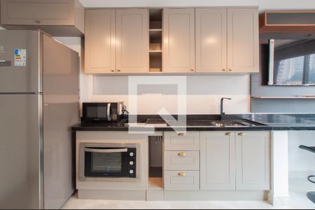 Studio para alugar com 25m², 1 quarto e sem vaga Studio para alugar com 25m², 1 quarto e sem vagaCozinha