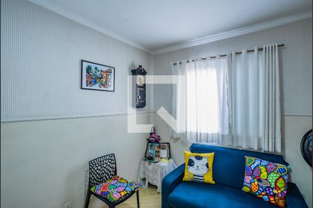 Quarto 1 de apartamento à venda com 2 quartos, 49m² em Vila Lutécia, Santo André