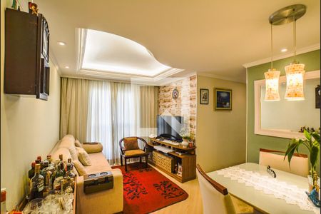 Sala de Jantar de apartamento à venda com 2 quartos, 49m² em Vila Lutécia, Santo André