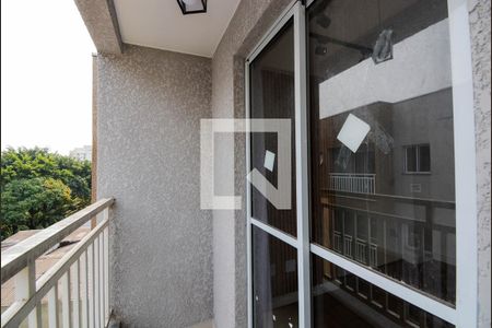 Varanda da Sala de apartamento para alugar com 1 quarto, 36m² em Jardim do Triunfo, Guarulhos