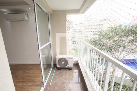 Varanda da Sala de apartamento à venda com 3 quartos, 77m² em Taquara, Rio de Janeiro