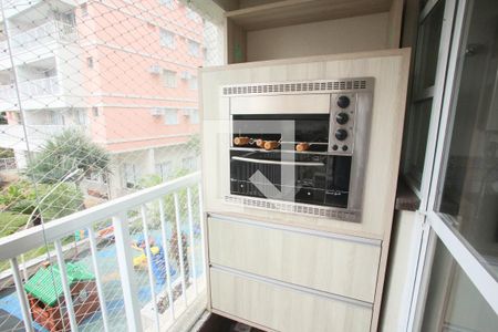 Varanda da Sala de apartamento à venda com 3 quartos, 77m² em Taquara, Rio de Janeiro