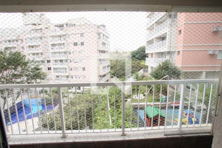 Varanda da Sala de apartamento à venda com 3 quartos, 77m² em Taquara, Rio de Janeiro