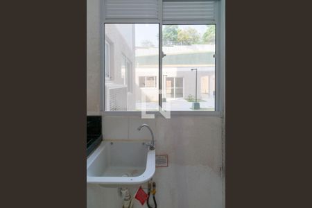 Apartamento para alugar com 38m², 2 quartos e sem vaga Apartamento para alugar com 38m², 2 quartos e sem vagaDetalhe da área de serviço