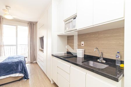 Studio à venda com 34m², 1 quarto e sem vagaCozinha