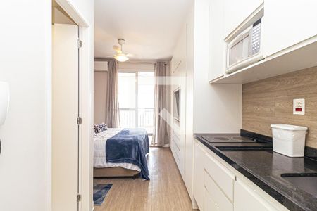 Studio à venda com 34m², 1 quarto e sem vagaCozinha