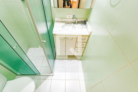 Banheiro de apartamento para alugar com 1 quarto, 40m² em Sacomã, São Paulo