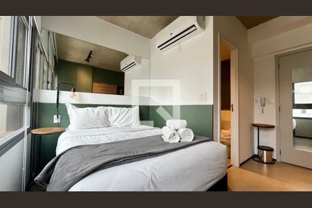 Studio para alugar com 18m², 1 quarto e sem vaga Studio para alugar com 18m², 1 quarto e sem vagaQuarto