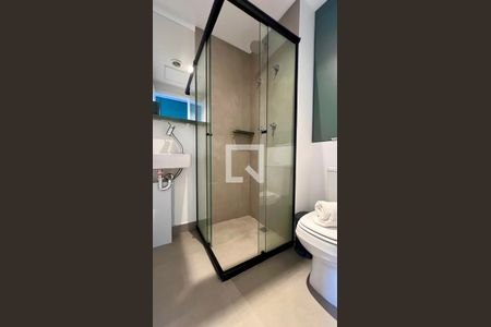 Studio para alugar com 18m², 1 quarto e sem vaga Studio para alugar com 18m², 1 quarto e sem vagaBanheiro