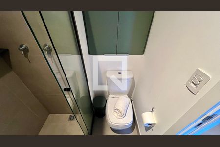 Studio para alugar com 18m², 1 quarto e sem vaga Studio para alugar com 18m², 1 quarto e sem vagaBanheiro