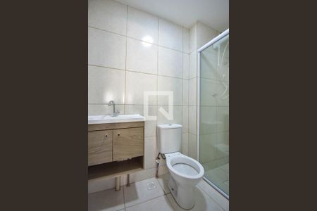 Banheiro Social de apartamento para alugar com 1 quarto, 35m² em Jardim Ampliação, São Paulo