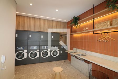 Área comum - Lavanderia de kitnet/studio à venda com 1 quarto, 26m² em Vila Olímpia, São Paulo