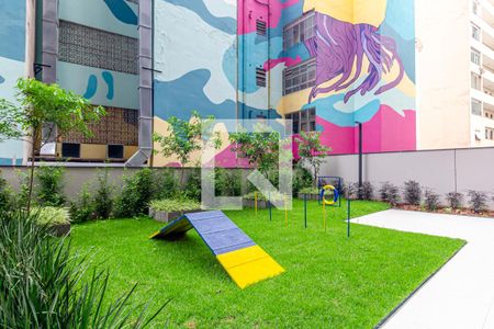 Área comum - Pet de kitnet/studio à venda com 1 quarto, 20m² em República, São Paulo