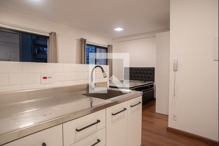 Studio para alugar com 26m², 1 quarto e sem vaga Studio para alugar com 26m², 1 quarto e sem vagaCozinha