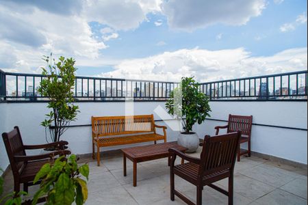 Studio para alugar com 26m², 1 quarto e sem vaga Studio para alugar com 26m², 1 quarto e sem vagaÁrea comum - Terraço