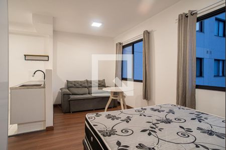 Studio para alugar com 26m², 1 quarto e sem vaga Studio para alugar com 26m², 1 quarto e sem vagaSala/Quarto