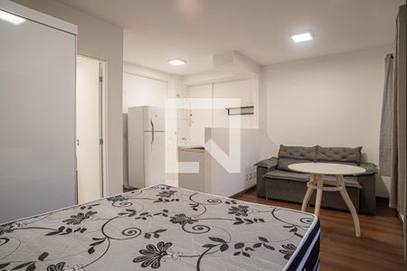 Studio para alugar com 26m², 1 quarto e sem vaga Studio para alugar com 26m², 1 quarto e sem vagaSala/Quarto