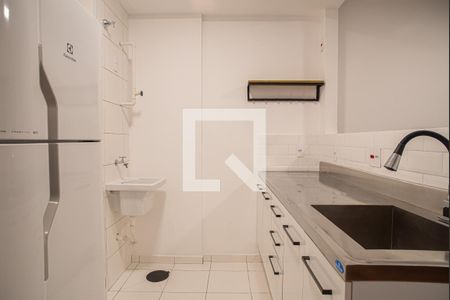 Studio para alugar com 26m², 1 quarto e sem vaga Studio para alugar com 26m², 1 quarto e sem vagaCozinha