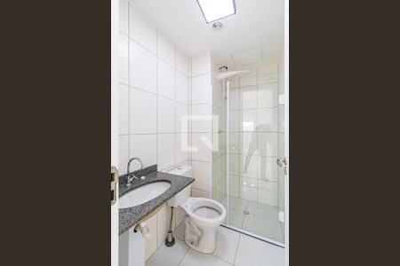 Banheiro da Suíte de apartamento para alugar com 1 quarto, 30m² em Vila Sônia, São Paulo