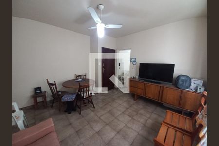 Sala de apartamento para alugar com 2 quartos, 72m² em Itararé, São Vicente